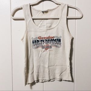 Crop Harley Davidson Tank Top🍷